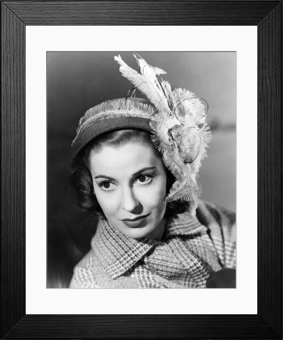 Framed Print : TRAIN OF EVENTS, Valerie Hobson, 1949