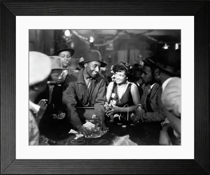 Framed Print : HALLELUJAH!, William Fountaine, Daniel Haynes, Nina Mae McKinney, 1929