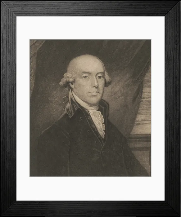 Framed Print : Benjamin Rush, was a signer of the Declaration of Independence, and Surgeon General of the Continental Army Framed Print : Benjamin Rush, was a signer of the Declaration of Independence, and Surgeon General of the Continental Army