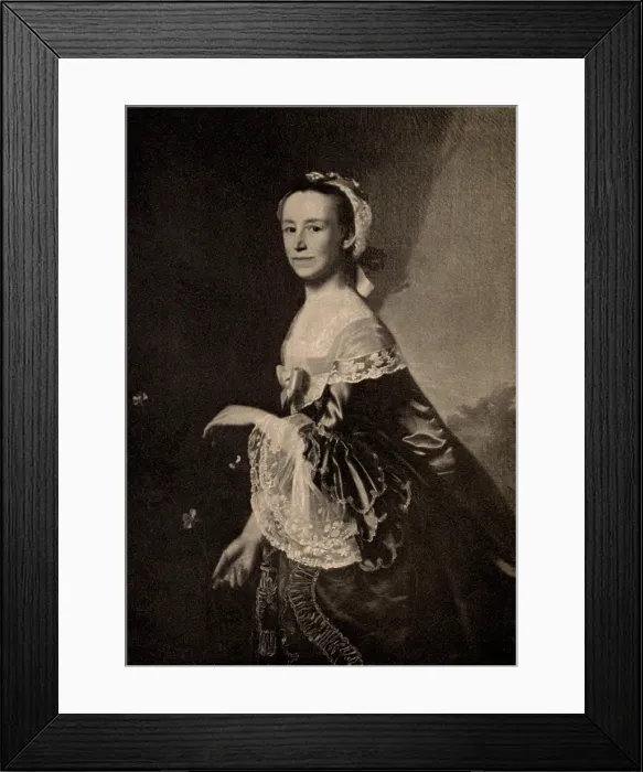 Framed Print : Mercy Otis Warren was a political writer and propagandist for the American Revolution