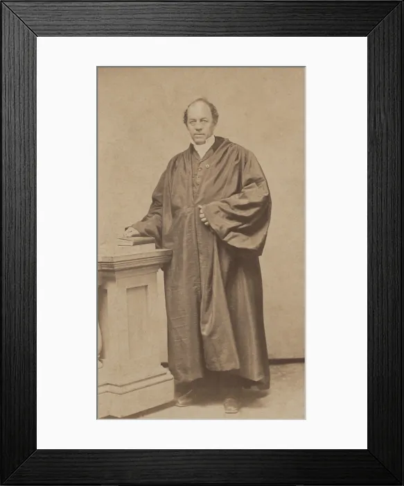 Framed Print : Reverend Leonard Grimes, abolitionist and conductor on the Underground Railroad in Virginia and Washington DC