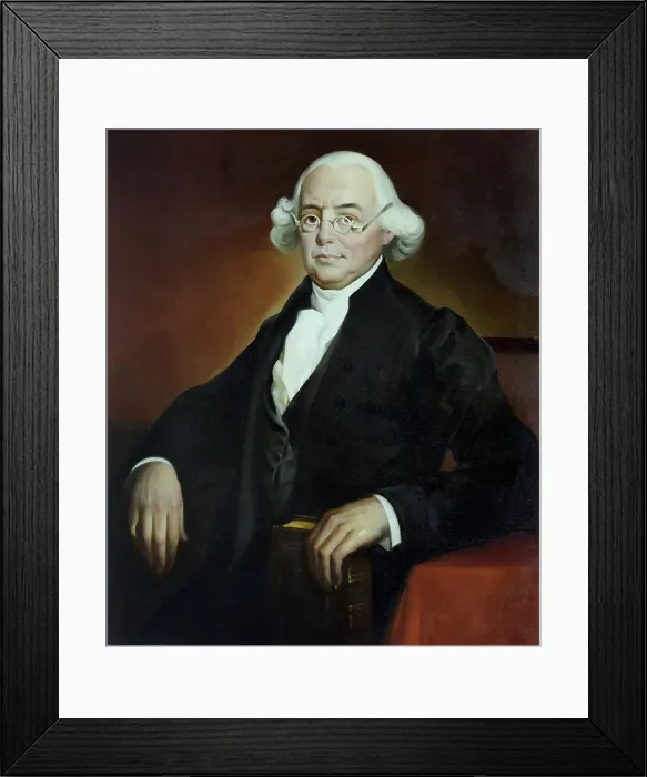 Framed Print : James Wilson signed the Declaration of Independence, 1776, and the United States Constitution, 1787