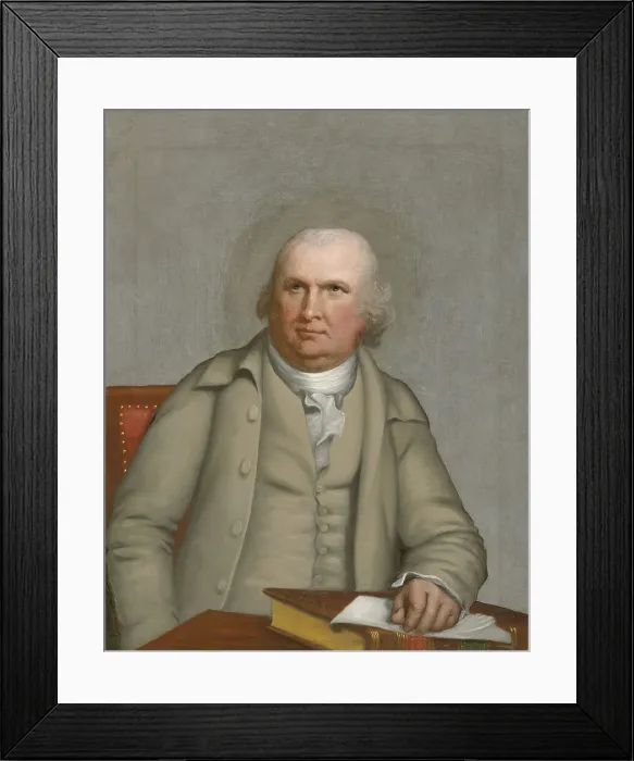 Framed Print : Robert Morris, by Robert Edge Pine, c. 1780-1790, American painting, oil on canvas Framed Print : Robert Morris, by Robert Edge Pine, c. 1780-1790, American painting, oil on canvas