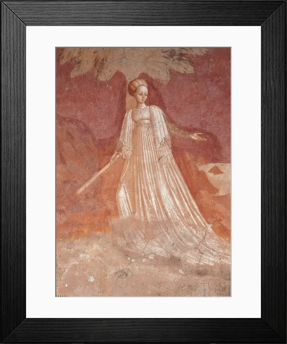 Framed Print : Frescoes of Palazzo Borromeo, by Unknown Artist, 1445 about, 15th Century, fresco, - Italy, Lombardy, Milan, Palazzo Borromeo. Full view. The Game of Ball Framed Print : Frescoes of Palazzo Borromeo, by Unknown Artist, 1445 about, 15th Century, fresco, - Italy, Lombardy, Milan, Palazzo Borromeo. Full view. The Game of Ball
