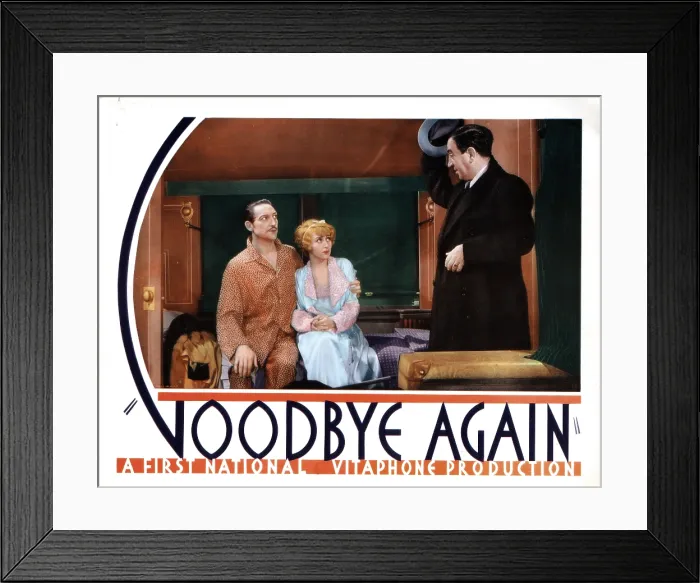 Framed Print : GOODBYE AGAIN, Warren William, Joan Blondell, 1933