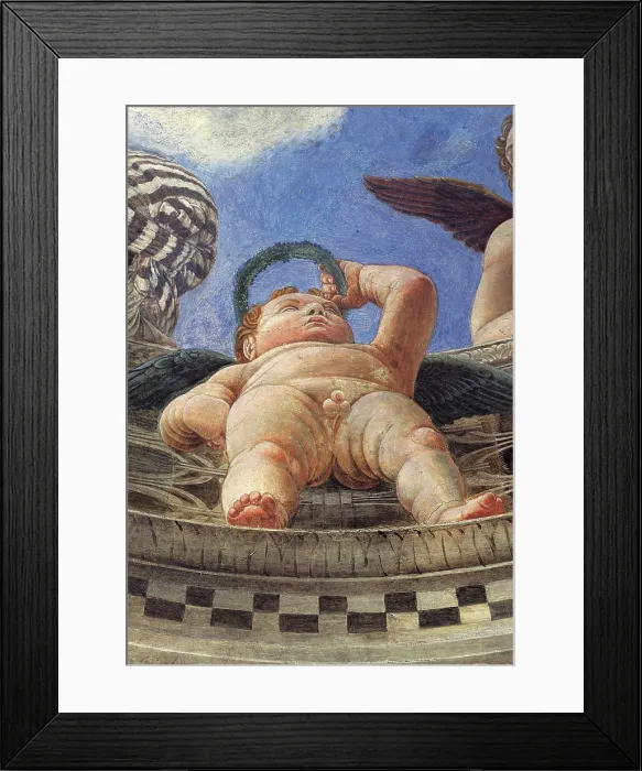 Framed Print : Mantegna Andrea, Decoration of the Camera degli Sposi (Camera Picta), 1465 - 1474, 15th Century, fresco and dry tempera, Italy, Lombardy, Mantua Framed Print : Mantegna Andrea, Decoration of the Camera degli Sposi (Camera Picta), 1465 - 1474, 15th Century, fresco and dry tempera, Italy, Lombardy, Mantua