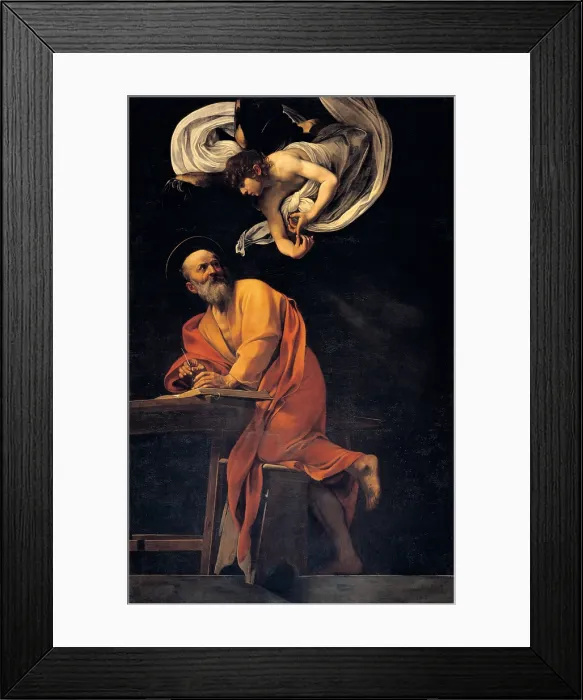 Framed Print : Merisi Michelangelo known as Caravaggio, St