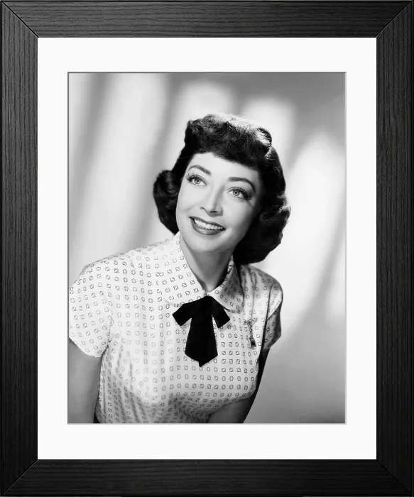 Framed Print : THE GIRL IN BLACK STOCKINGS, Marie Windsor, 1957