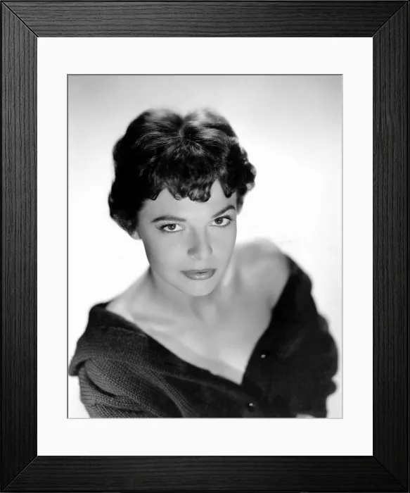 Framed Print : THE GIRL IN BLACK STOCKINGS, Anne Bancroft, 1957