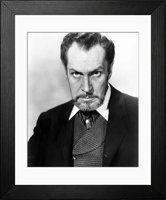 Framed Print : THE HAUNTED PALACE, Vincent Price, 1963