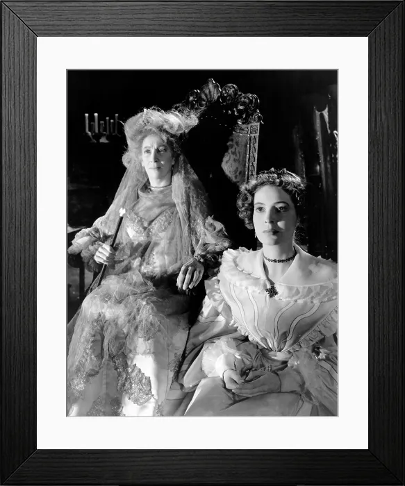 Framed Print : GREAT EXPECTATIONS, from left: Martita Hunt, Valerie Hobson, 1946