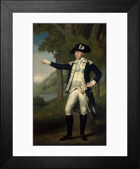 Framed Print : MARINUS WILLETT, by Ralph Earl, 1791, American painting, oil on canvas. Marinus Willett, was a New York leader of the Sons of Liberty and fought in the Revolution