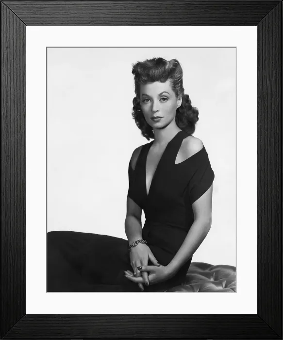 Framed Print : CLOAK AND DAGGER, Lilli Palmer, 1946