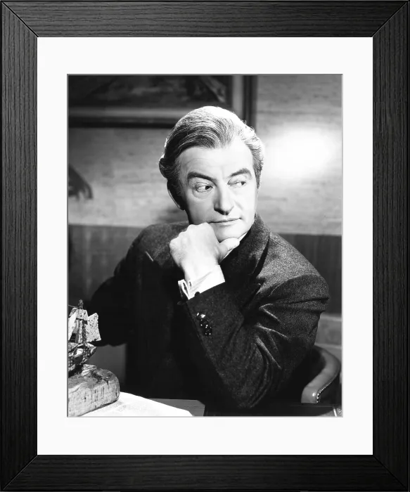 Framed Print : THE UNSUSPECTED, Claude Rains, 1947