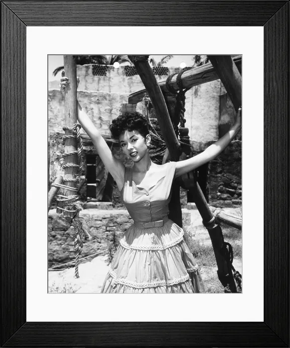 Framed Print : UNTAMED, Rita Moreno, 1955. TM & copyright 20th Century Fox Film Corp. All rights reserved / courtesy Everett Collection