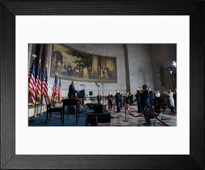 Framed Print : At the National Archives, Sept