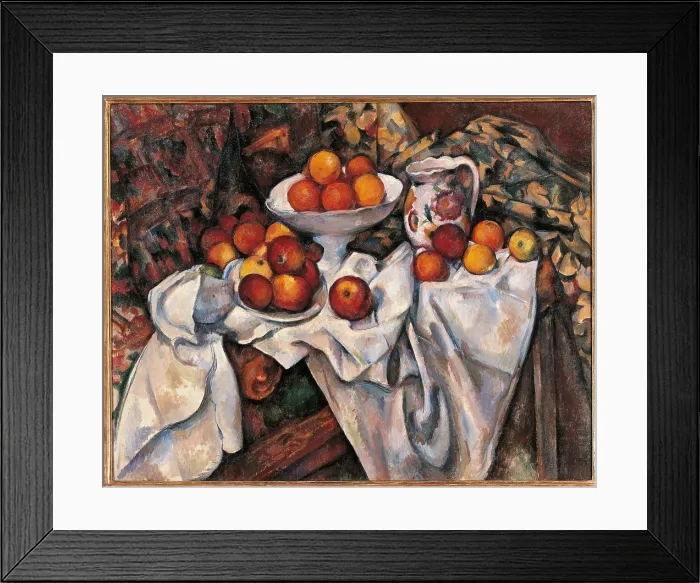 Framed Print : Apples and Oranges, by Paul Czanne, 1895 - 1900, 19th Century, oil on canvas, cm 61 x 50 - France, Ile de France, Paris, Muse dOrsay, R.F. 1972. All Framed Print : Apples and Oranges, by Paul Czanne, 1895 - 1900, 19th Century, oil on canvas, cm 61 x 50 - France, Ile de France, Paris, Muse dOrsay, R.F. 1972. All