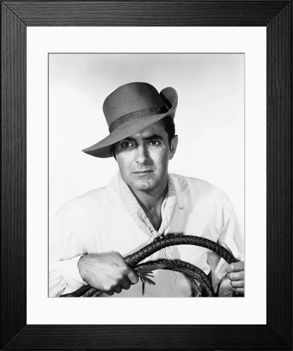 Framed Print : UNTAMED, Tyrone Power, 1955, TM & Copyright 20th Century Fox Film Corp. / courtesy Everett Collection