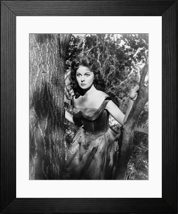 Framed Print : UNTAMED, Susan Hayward, 1955, TM & Copyright 20th Century-Fox Film Corp. All rights reserved / courtesy Everett Collection Framed Print : UNTAMED, Susan Hayward, 1955, TM & Copyright 20th Century-Fox Film Corp. All rights reserved / courtesy Everett Collection