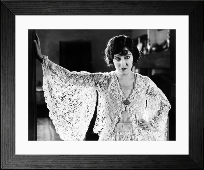 Framed Print : UNDER THE LASH, Gloria Swanson, 1921