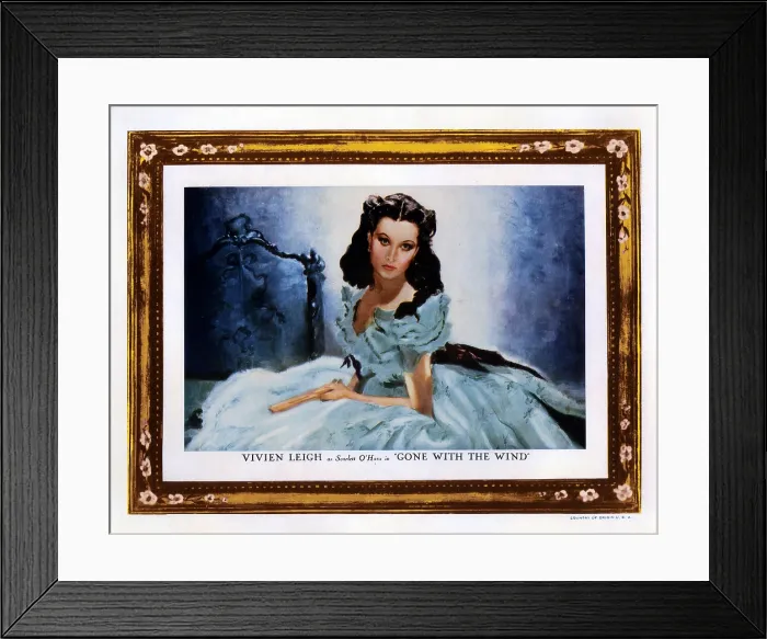 Framed Print : GONE WITH THE WIND, Vivien Leigh, 1939 Framed Print : GONE WITH THE WIND, Vivien Leigh, 1939