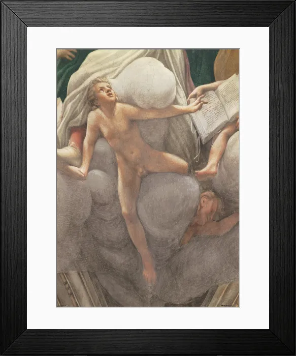 Framed Print : Assumption of the Virgin, by Antonio Allegri known as Correggio, 1526 - 1530 about, 16th Century, fresco, cm 1093 x 1195 - Italy, Emilia Romagna, Parma Framed Print : Assumption of the Virgin, by Antonio Allegri known as Correggio, 1526 - 1530 about, 16th Century, fresco, cm 1093 x 1195 - Italy, Emilia Romagna, Parma