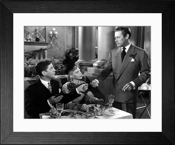 Framed Print : UNFAITHFULLY YOURS, Rudy Vallee, Barbara Lawrence, Rex Harrison, 1948. TM and Copyright 20th Century Fox Film Corp. All rights reserved. Courtesy: Everett Collection Framed Print : UNFAITHFULLY YOURS, Rudy Vallee, Barbara Lawrence, Rex Harrison, 1948. TM and Copyright 20th Century Fox Film Corp. All rights reserved. Courtesy: Everett Collection