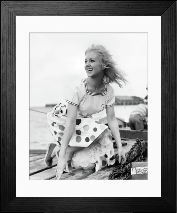 Framed Print : UPSTAIRS AND DOWNSTAIRS, Mylene Demongeot, 1959. 20th Century-Fox Film Corporation, TM & Copyright / courtesy Everett Collection Framed Print : UPSTAIRS AND DOWNSTAIRS, Mylene Demongeot, 1959. 20th Century-Fox Film Corporation, TM & Copyright / courtesy Everett Collection