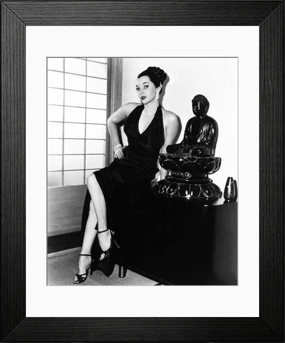 Framed Print : BACK AT THE FRONT, Mari Blanchard, 1952