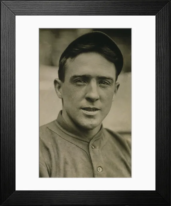 Framed Print : Joe Tinker in 1908, when he played for the Chicago Cubs. He was an exceptional hitter, runner, base stealer, and fielder (BSLOC_2018_3_123) Framed Print : Joe Tinker in 1908, when he played for the Chicago Cubs. He was an exceptional hitter, runner, base stealer, and fielder (BSLOC_2018_3_123)
