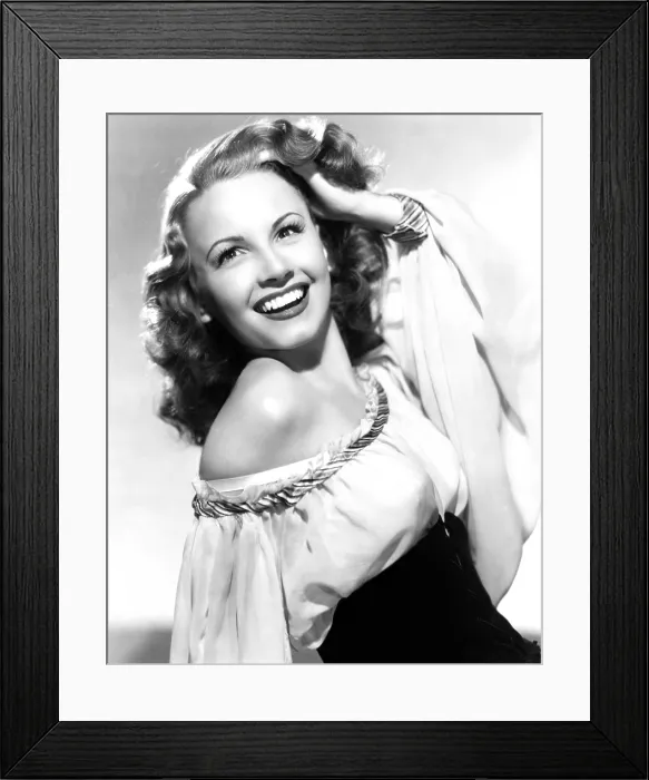 Framed Print : TWO YANKS IN TRINIDAD, Janet Blair, 1942 Framed Print : TWO YANKS IN TRINIDAD, Janet Blair, 1942