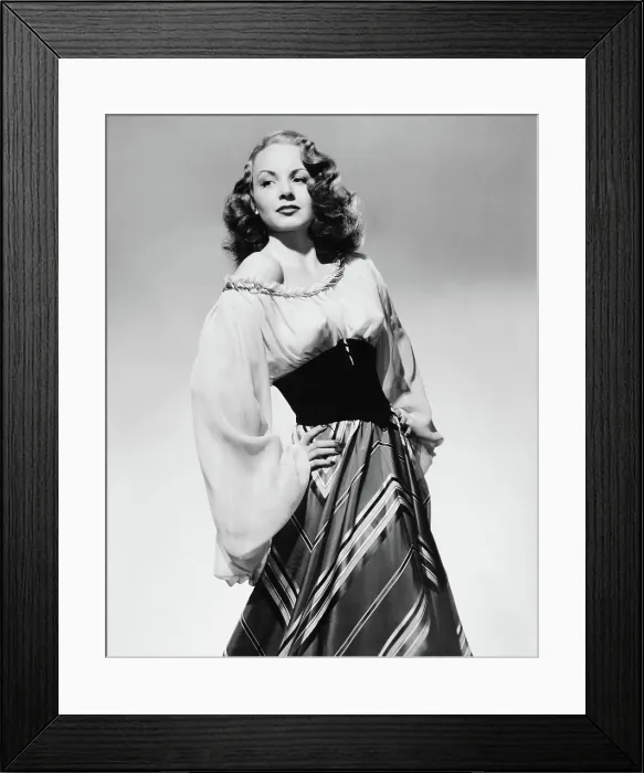 Framed Print : TWO YANKS IN TRINIDAD, Janet Blair, 1942 Framed Print : TWO YANKS IN TRINIDAD, Janet Blair, 1942