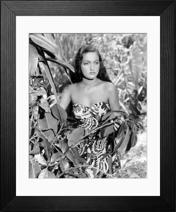 Framed Print : TYPHOON, Dorothy Lamour, 1940 Framed Print : TYPHOON, Dorothy Lamour, 1940