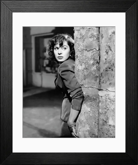 Framed Print : TO THE VICTOR, Viveca Lindfors, 1948