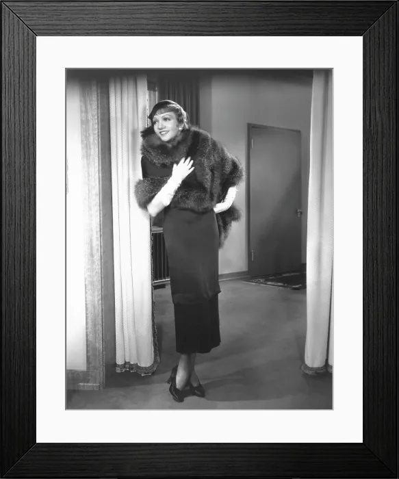 Framed Print : TORCH SINGER, Claudette Colbert, 1933 Framed Print : TORCH SINGER, Claudette Colbert, 1933