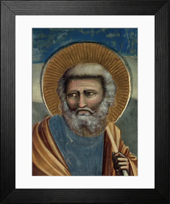 Framed Print : Giotto, Stories of Christ: The Flight into Egypt, 1304 - 1306, 14th Century, fresco, Italy, Veneto, Padua, Scrovegni Chapel