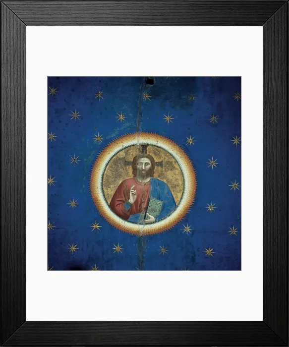 Framed Print : Giotto, Fresco cycle in the Scrovegni Chapel, 1304 - 1306, 14th Century, fresco, Italy, Veneto, Padua, Scrovegni Chapel