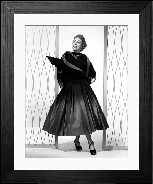 Framed Print : TORCH SONG, Joan Crawford, in a gown by Helen Rose, 1953 Framed Print : TORCH SONG, Joan Crawford, in a gown by Helen Rose, 1953