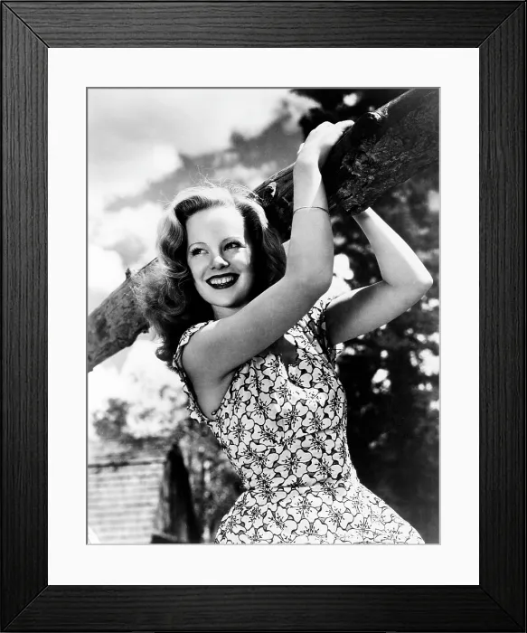 Framed Print : GREEN GRASS OF WYOMING, Peggy Cummins, 1948, TM and copyright 20th Century Fox Film Corp. All rights reserved / Courtesy: Everett Collection