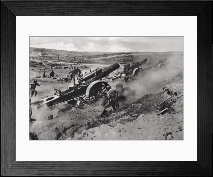 Framed Print : World War 1. Battle of the Somme Framed Print : World War 1. Battle of the Somme