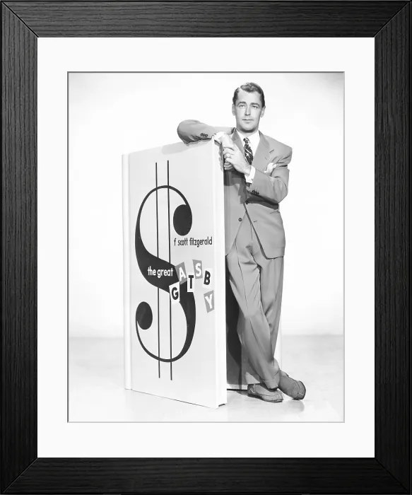 Framed Print : THE GREAT GATSBY, Alan Ladd, 1949
