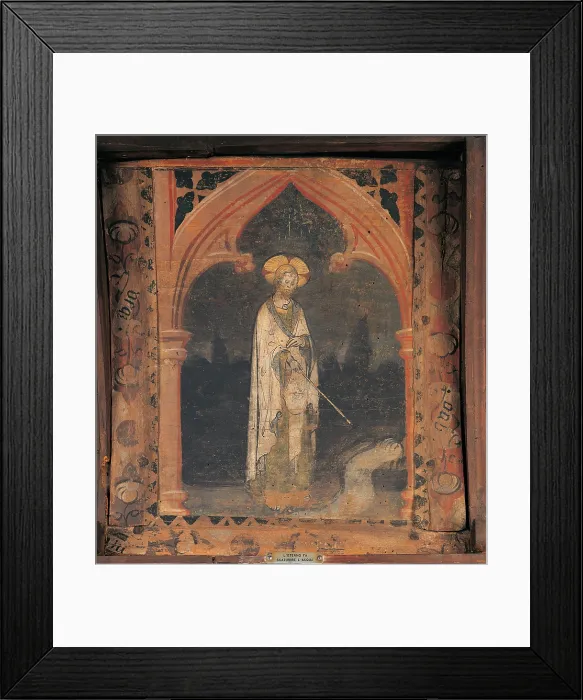 Framed Print : The Almighty making water spring, by unknown artist, 15th century, board - Italy, Lombardy, Cremona, Ala Ponzone Civic Museum. Whole artwork view. God creates water with a rod Framed Print : The Almighty making water spring, by unknown artist, 15th century, board - Italy, Lombardy, Cremona, Ala Ponzone Civic Museum. Whole artwork view. God creates water with a rod