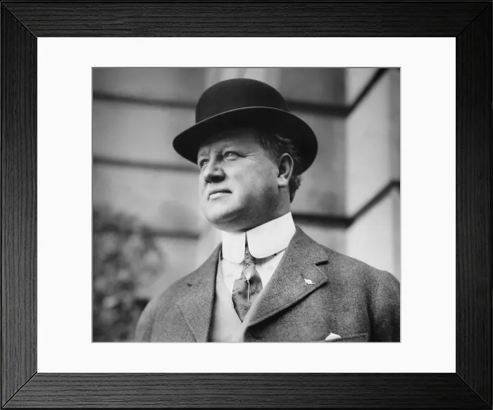 Framed Print : Charles Hercules Ebbets, owner of the Brooklyn Dodgers baseball team in 1910 (BSLOC_2018_3_153)