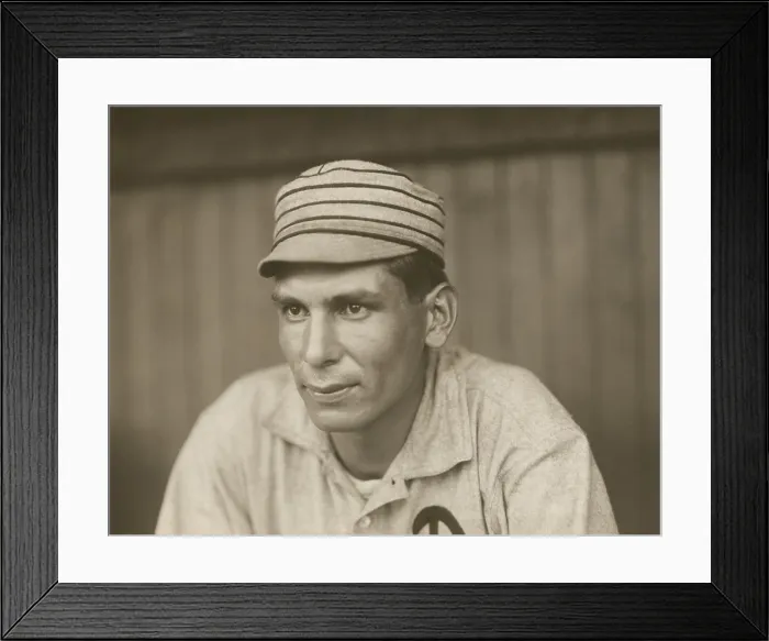 Framed Print : Charles Albert Chief Bender, a pitcher with the Philadelphia Athletics, 1911