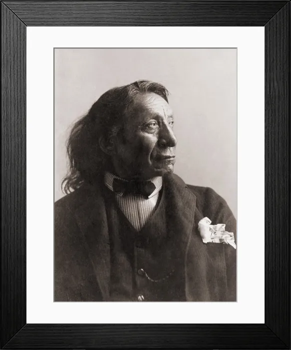 Framed Print : Chief Red Cloud, Oglala division of Lakota, Sioux, c. 1891 Framed Print : Chief Red Cloud, Oglala division of Lakota, Sioux, c. 1891