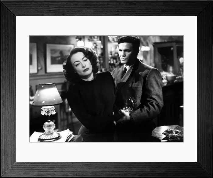 Framed Print : HUMORESQUE, Joan Crawford, John Garfield, 1946