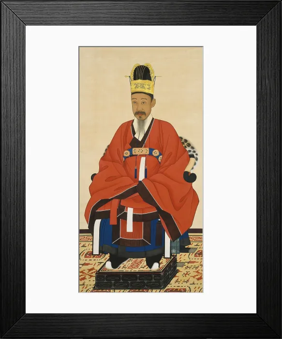 Framed Print : Heungseon Daewongun was regent for his son, Emperor Gojong of Korea (born 1852) from 1863 to 1873 Framed Print : Heungseon Daewongun was regent for his son, Emperor Gojong of Korea (born 1852) from 1863 to 1873