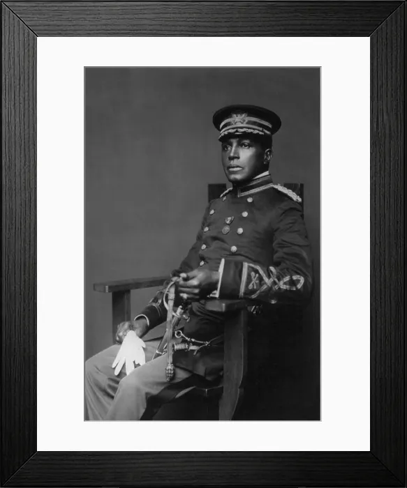 Framed Print : Charles Young was the third African American to graduate from West Point