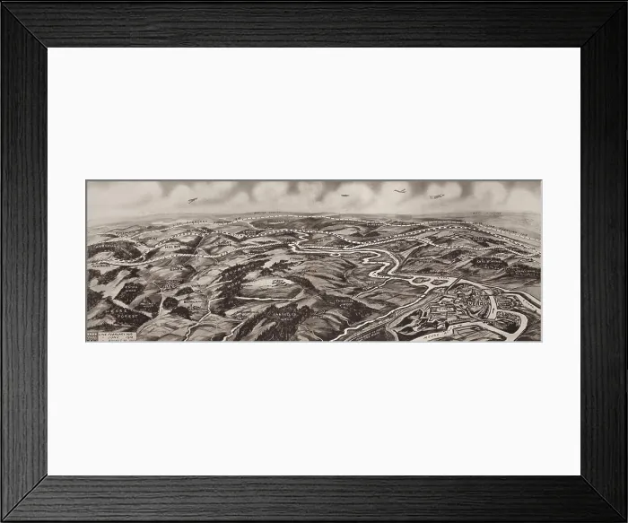 Framed Print : World War 1 Map of the Verdun Battlefield. 1917. Map indicates the Le Mort Homme, Hill 304, the Wood of the Crows and other famous spots Framed Print : World War 1 Map of the Verdun Battlefield. 1917. Map indicates the Le Mort Homme, Hill 304, the Wood of the Crows and other famous spots