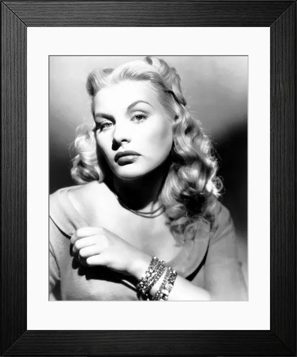 Framed Print : TRAPPED, Barbara Payton, 1949